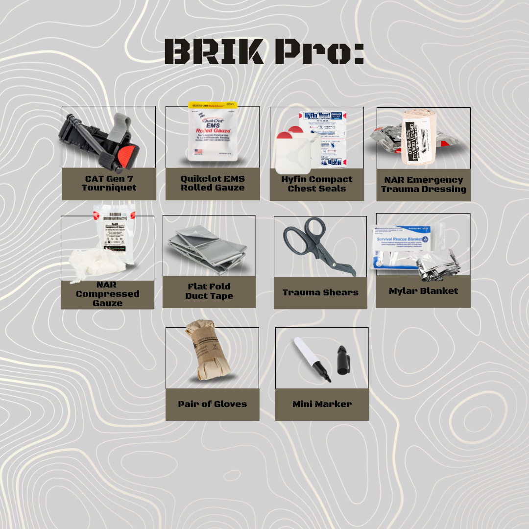 BRIK® (Bleed Resource Individual Kit)