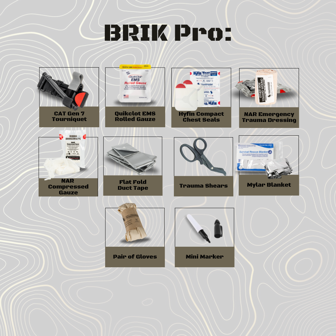 BRIK™ (Bleed Resource Individual Kit)